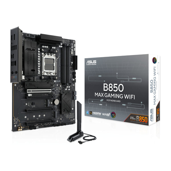 ASUS B850 MAX GAMING WIFI | ATX motherboard | AM5 DDR5 | Wi-Fi 6E