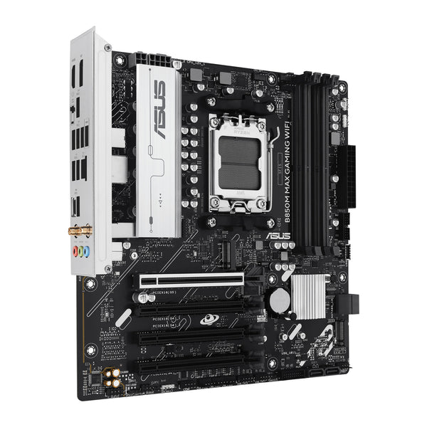 ASUS B850M MAX GAMING WIFI | Micro-ATX motherboard | AM5 DDR5 | Wi-Fi 6