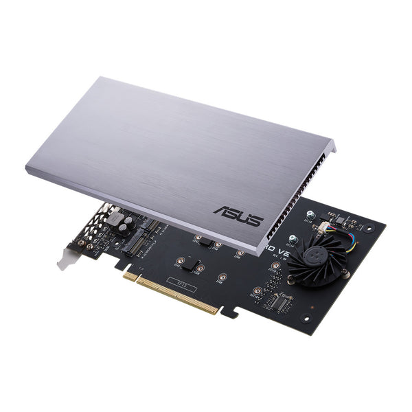 ASUS Hyper M.2 x16 Card V2 | NVMe SSD adapter | 4 slots | PCIe 3.0 x16