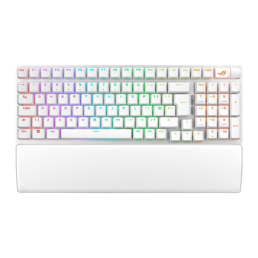 ASUS ROG Strix Scope II 96 Wireless | Gaming keyboard | 96% layout | White