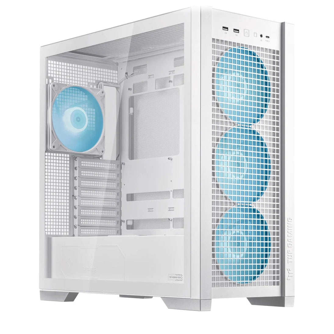 ASUS TUF Gaming GT302 ARGB | PC case | Mid tower | White