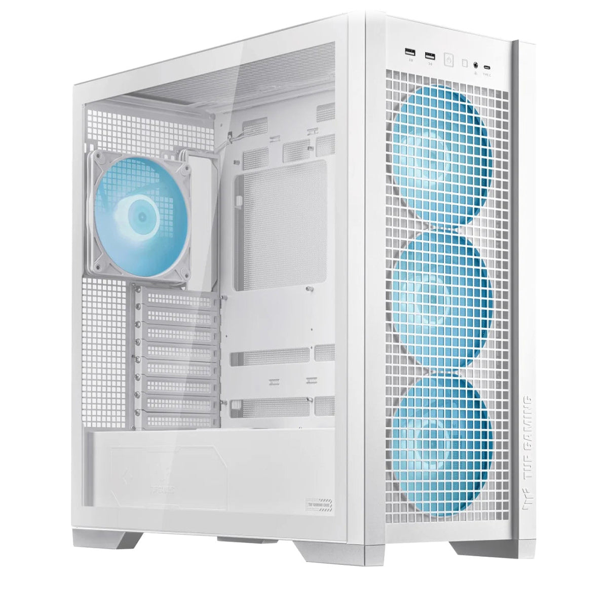 ASUS TUF Gaming GT302 ARGB | PC case | Mid tower | White