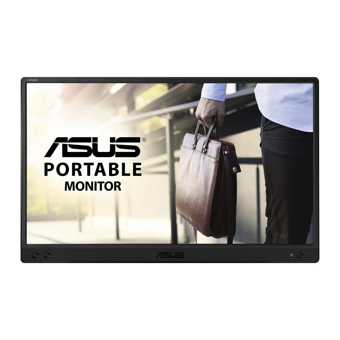 ASUS ZenScreen MB166C 15.6 inch portable monitor, front view