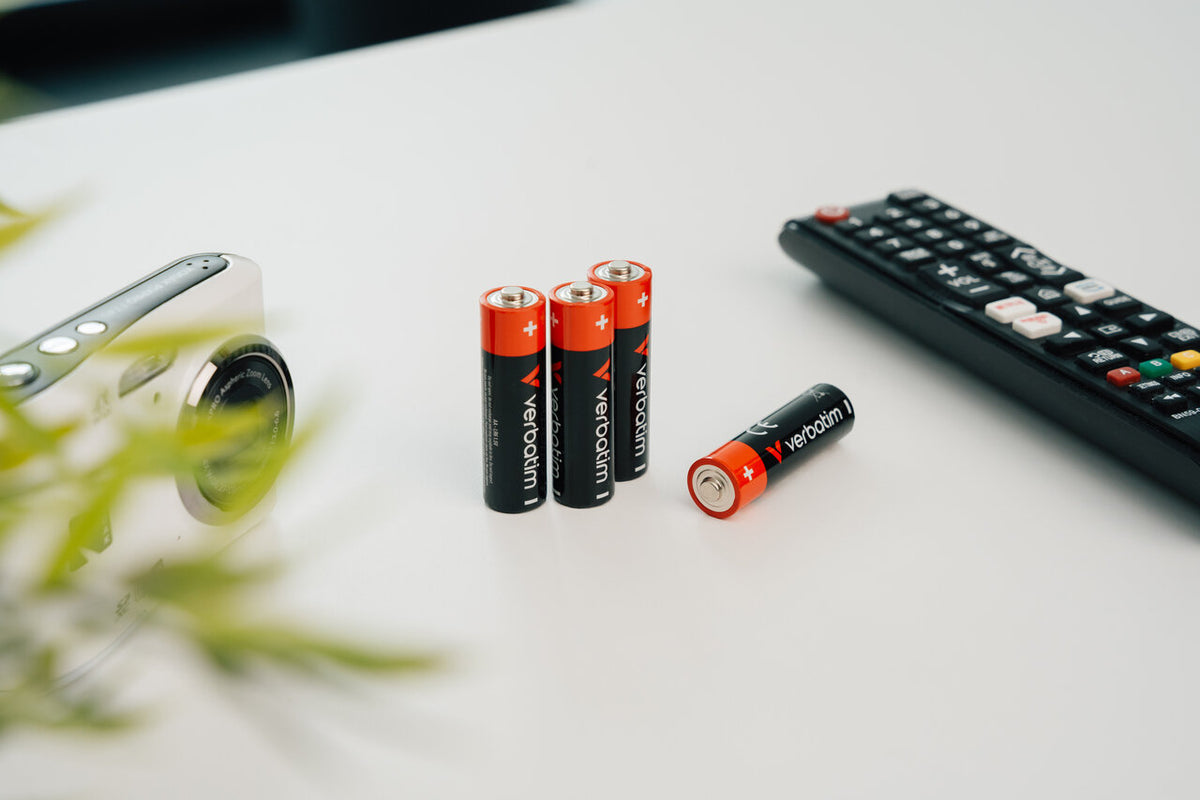 Verbatim 49501 | AA alkaline batteries | 1.5 V | 4 pack