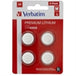 Verbatim CR2032 | Lithium coin cell battery | 3V | 4 pack