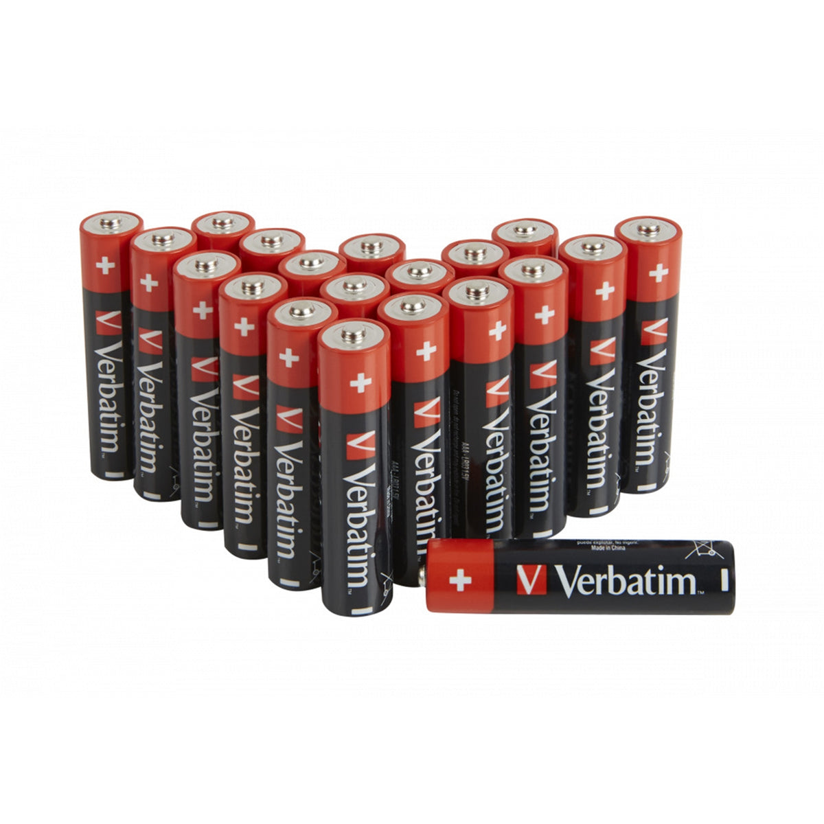 Verbatim AAA Alkaline Batteries | 1.5V | 20 pack