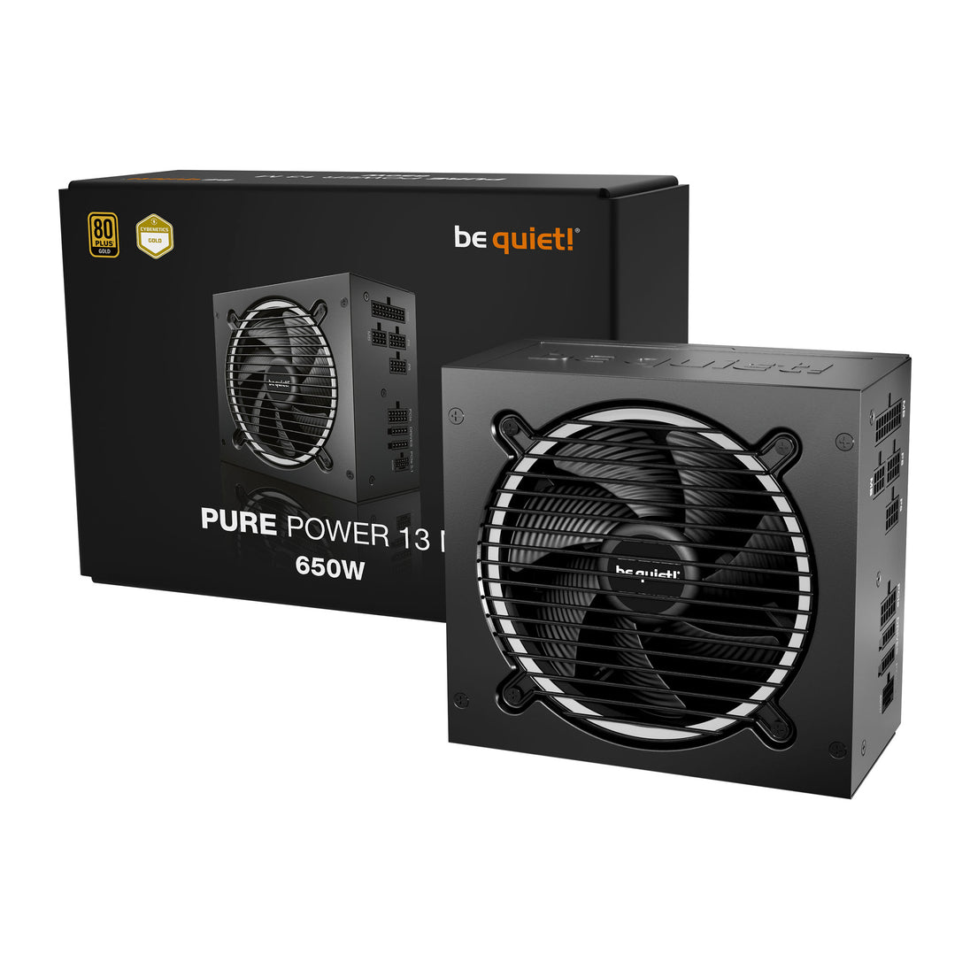 be quiet! Pure Power 13 M 650W | ATX 3.1 PSU | 80 PLUS Gold | Fully modular