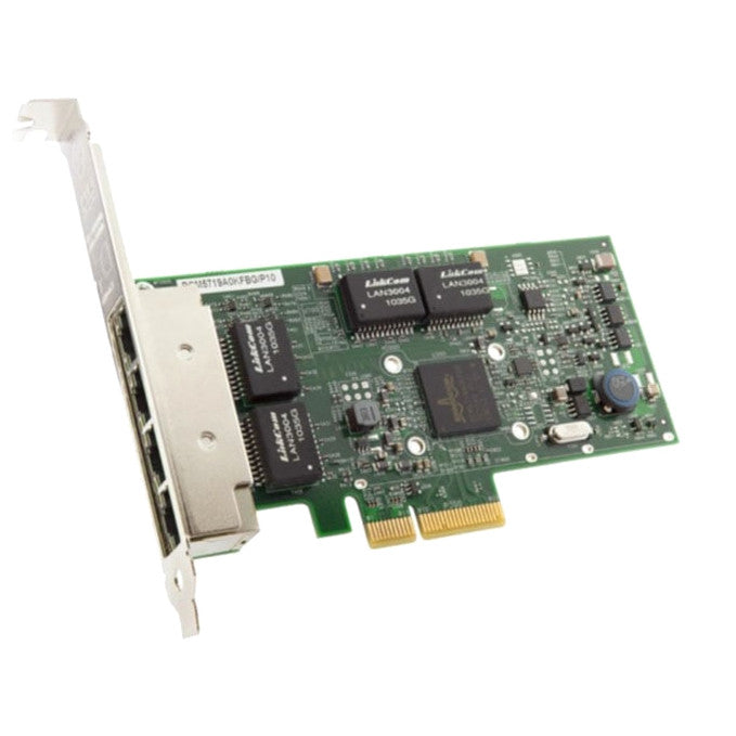 Broadcom NetXtreme BCM5719-4P | 4-port Gigabit network card | PCIe | 1000BASE-T