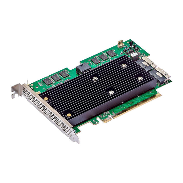 Broadcom MegaRAID 9670W-16i | 16-port RAID adapter | PCIe Gen 4.0 x16 | 24G SAS