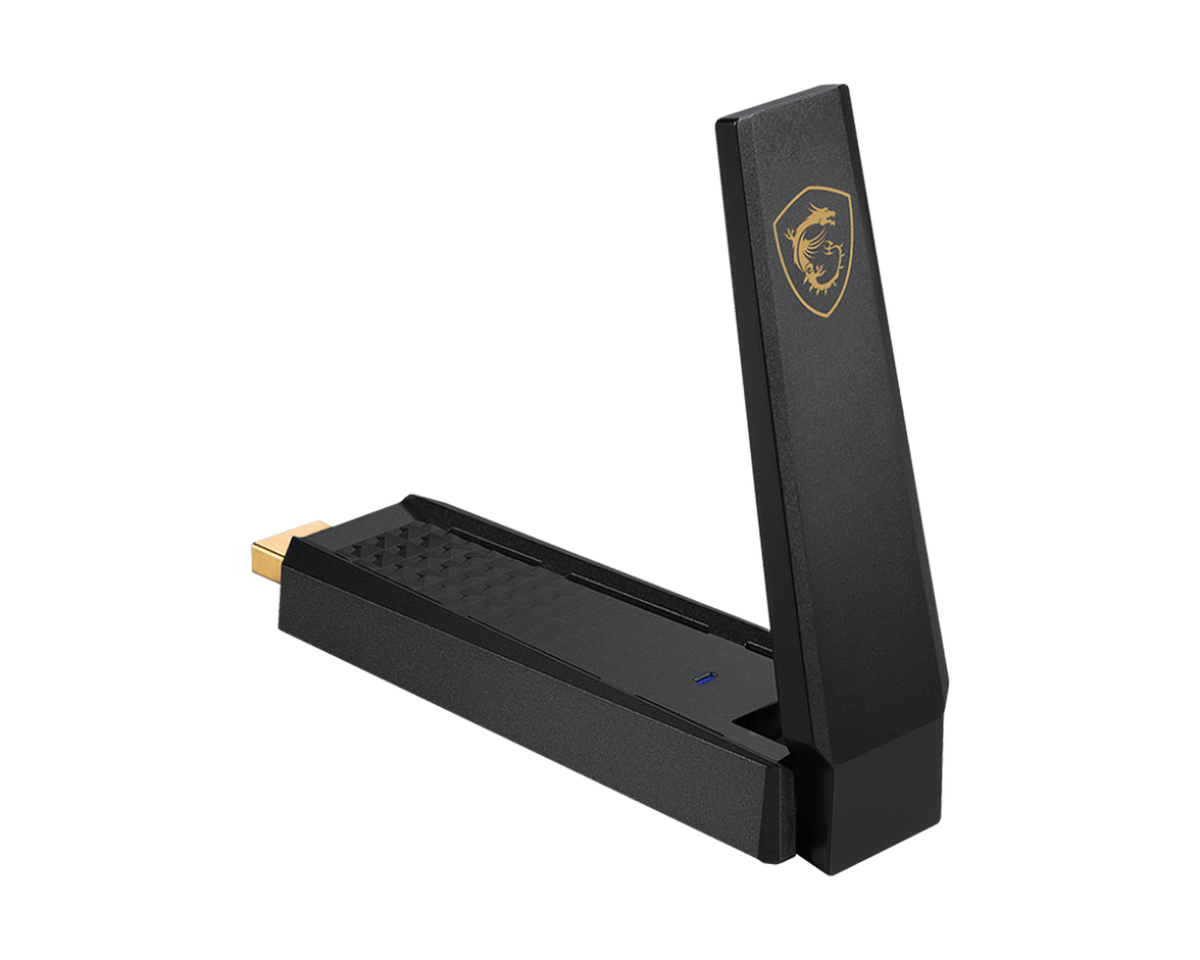 MSI AXE5400 | Wi-Fi USB adapter | 574 to 2402Mbps