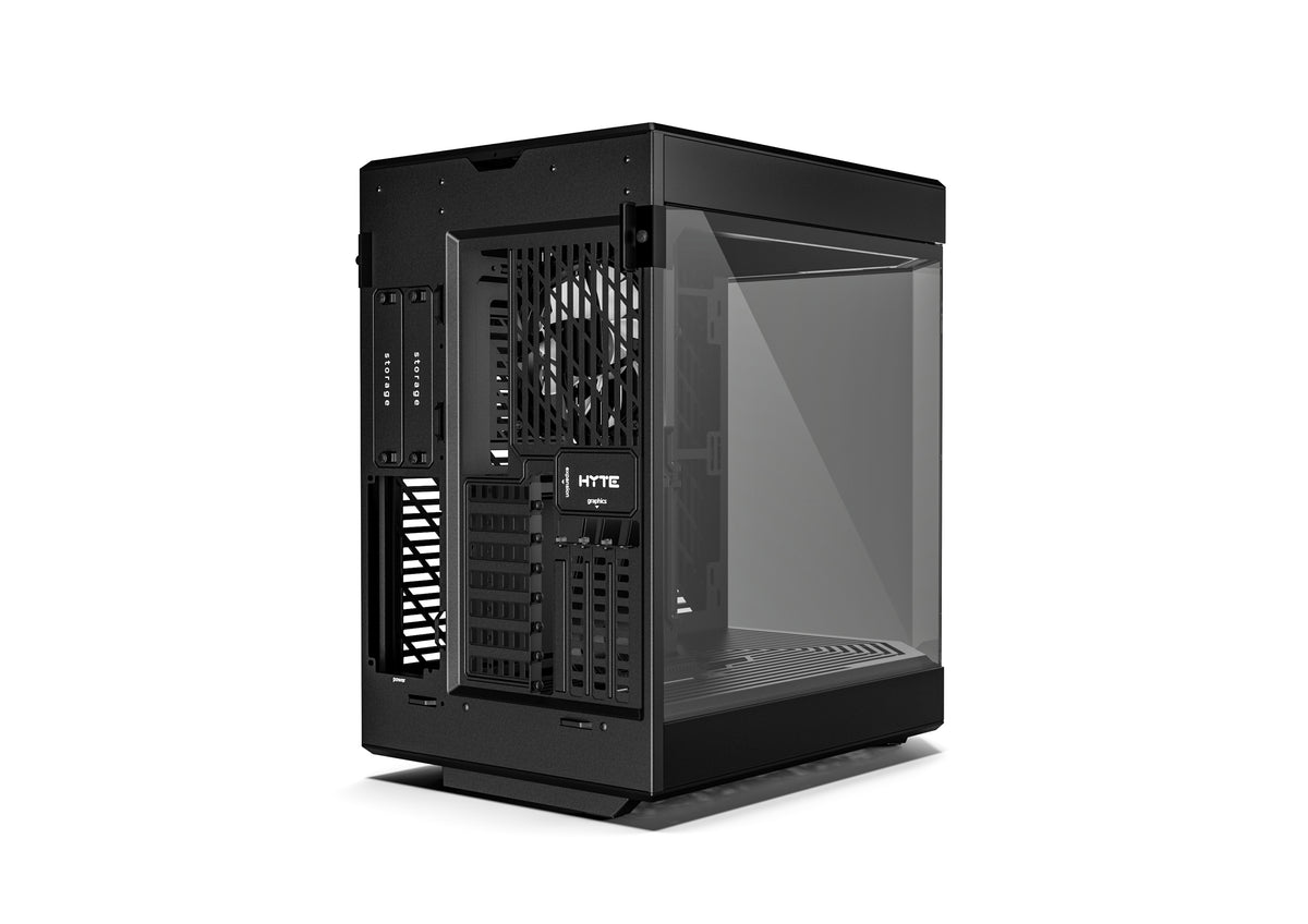 HYTE Y60 | Mid tower PC case | E-ATX to Mini-ITX | Black