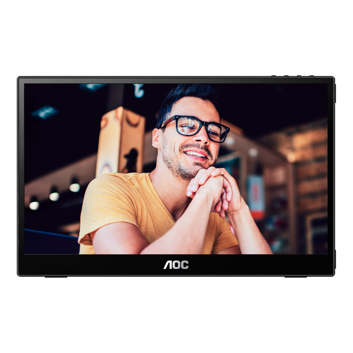 AOC 16T3EA | Portable monitor | 15.6-inch Full HD IPS | USB-C