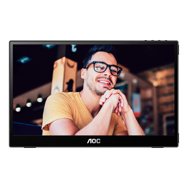 AOC 16T3EA | Portable monitor | 15.6-inch Full HD IPS | USB-C