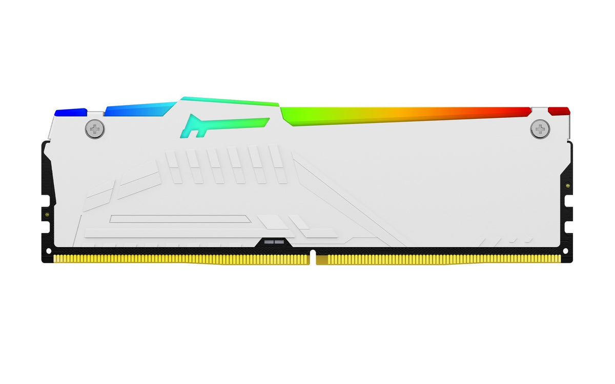 Kingston FURY Beast | DDR5 RAM kit | 64GB 6000MT/s CL36 | White RGB