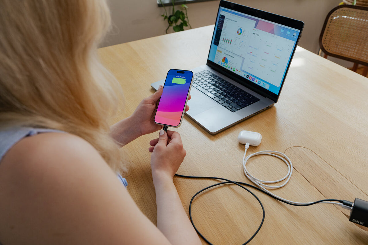 Verbatim Essentials Sync & Charge | USB-C to USB-C cables | 60W PD 1m