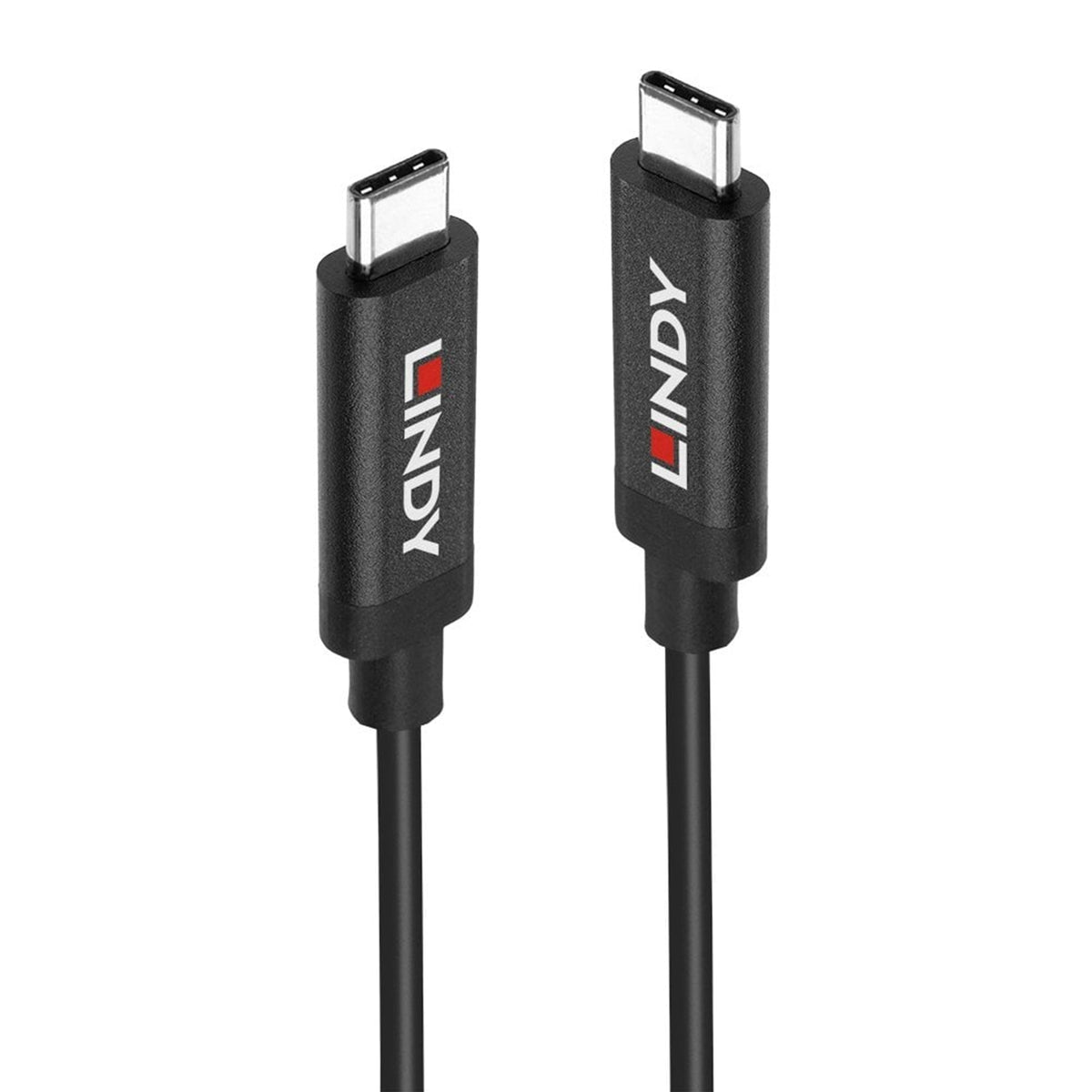 LINDY 43308 | Active USB-C cable | USB 3.2 Gen 2 10Gbps | 5m | Black