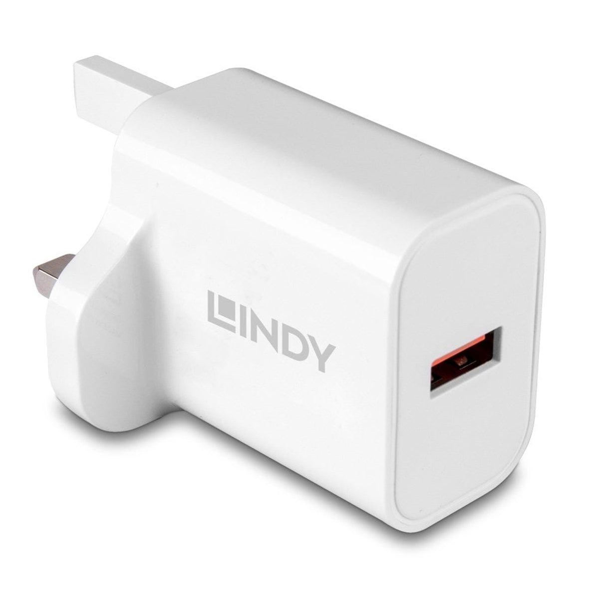 LINDY 73415 | USB-A wall charger | 18W fast charging | White