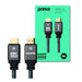 PREVO HDMI-2.1-3M | HDMI cable | 48Gbps 8K@60Hz | 3m | Black and grey
