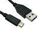 Cables Direct USB3C-921-2M | USB data cable | USB 3.1 5Gbps | 2m | Black