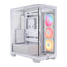 CORSAIR 3500X LX-R RGB iCUE LINK | Mid-tower PC case | 3 RGB fans | White
