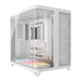 CORSAIR AIR 5400 LX-R | Mid tower PC case | Triple chamber | White