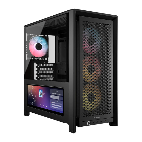 CORSAIR FRAME 4000D LCD RS ARGB | PC case | 14.5-inch touchscreen | Black