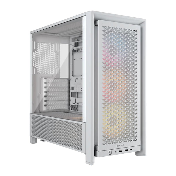 CORSAIR FRAME 4000D RS ARGB | Mid-tower PC case | E-ATX | White
