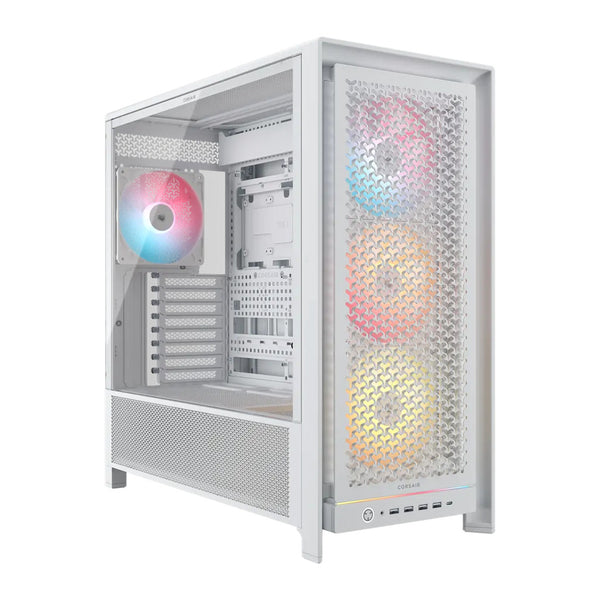 CORSAIR FRAME 5000D RS ARGB | Mid-tower PC case | High airflow | White
