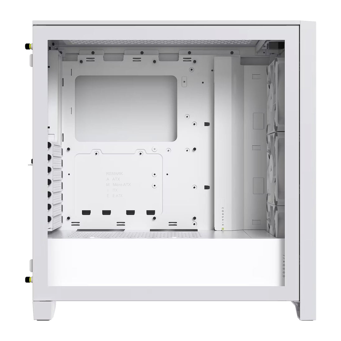 CORSAIR iCUE 4000D RGB AIRFLOW | Mid tower PC case | 3 RGB fans | White