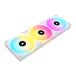 CORSAIR iCUE LINK QX120 RGB | 120mm PC case fans | PWM RGB starter kit