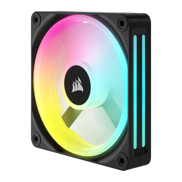 CORSAIR iCUE LINK QX120 RGB | PC case fan | 120mm PWM | Black