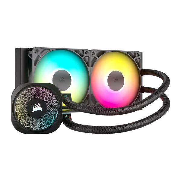 CORSAIR NAUTILUS 240 RS ARGB | Liquid CPU cooler | 240 mm radiator | Black
