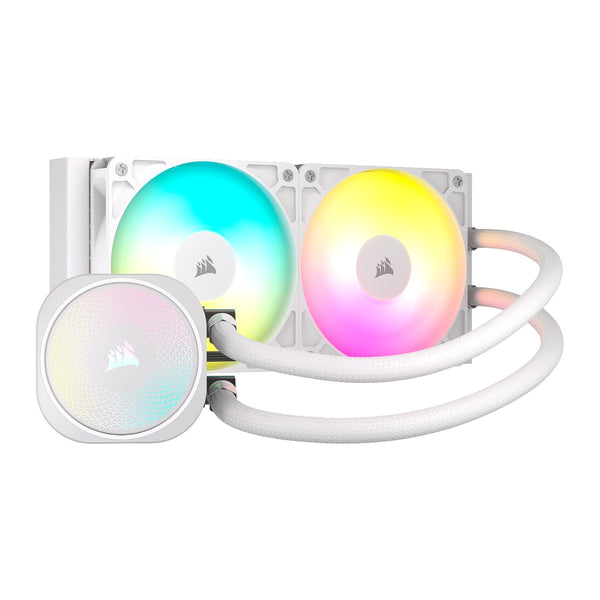 CORSAIR NAUTILUS 240 RS ARGB | Liquid CPU cooler | 240mm | White