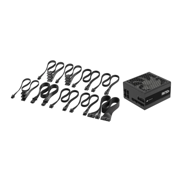 CORSAIR RMx RM750x | 750W modular PSU | ATX 3.1 and PCIe 5.1 | Black