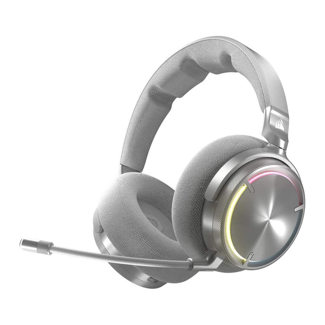 CORSAIR VIRTUOSO MAX | Wireless gaming headset | 2.4GHz and Bluetooth | Silver