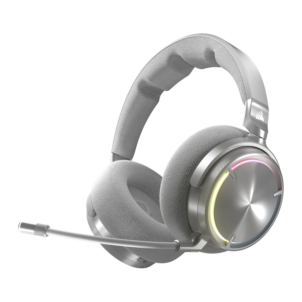CORSAIR VIRTUOSO MAX | Wireless gaming headset | 2.4GHz and Bluetooth | Silver