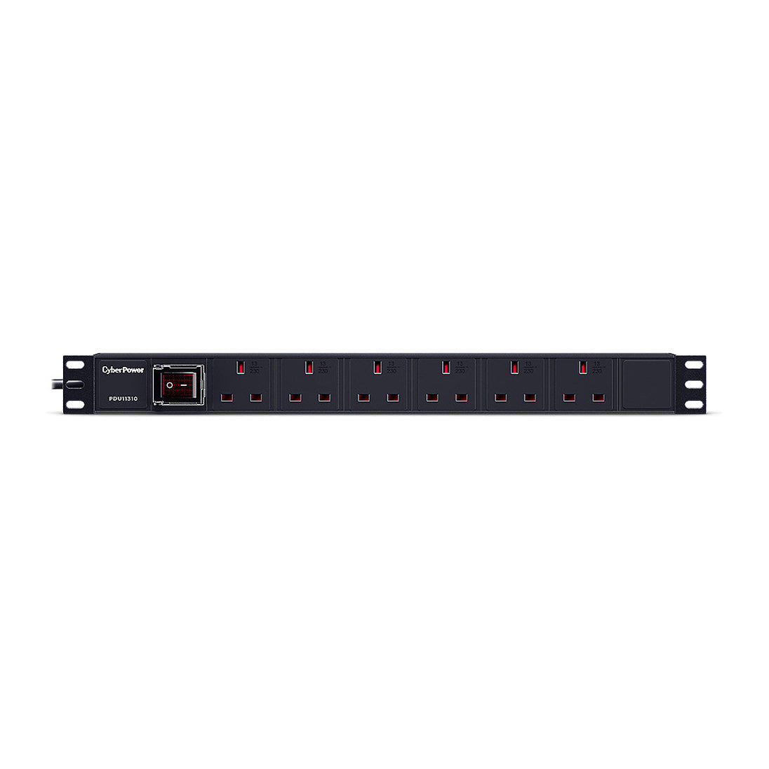 CyberPower PDU11310 | 1U power distribution unit | 6 UK outlets | 13A