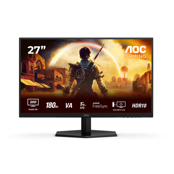 AOC Q27G42XNE | 27-inch gaming monitor | QHD 180Hz | Fast VA