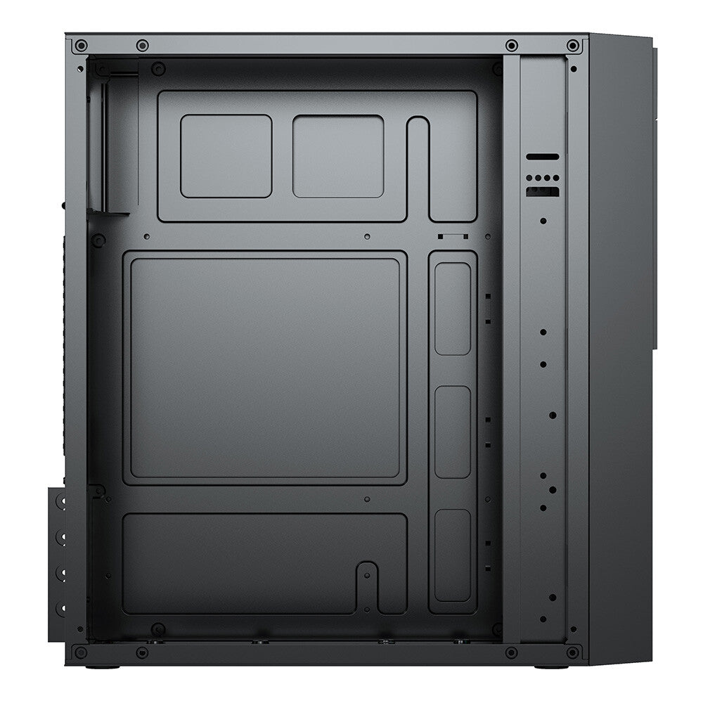 VIDA Enterprise-M | Micro ATX PC case | 120 mm fan | Black