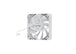 HYTE FA12 | 120mm PWM case fans | 4-pack | Snow White