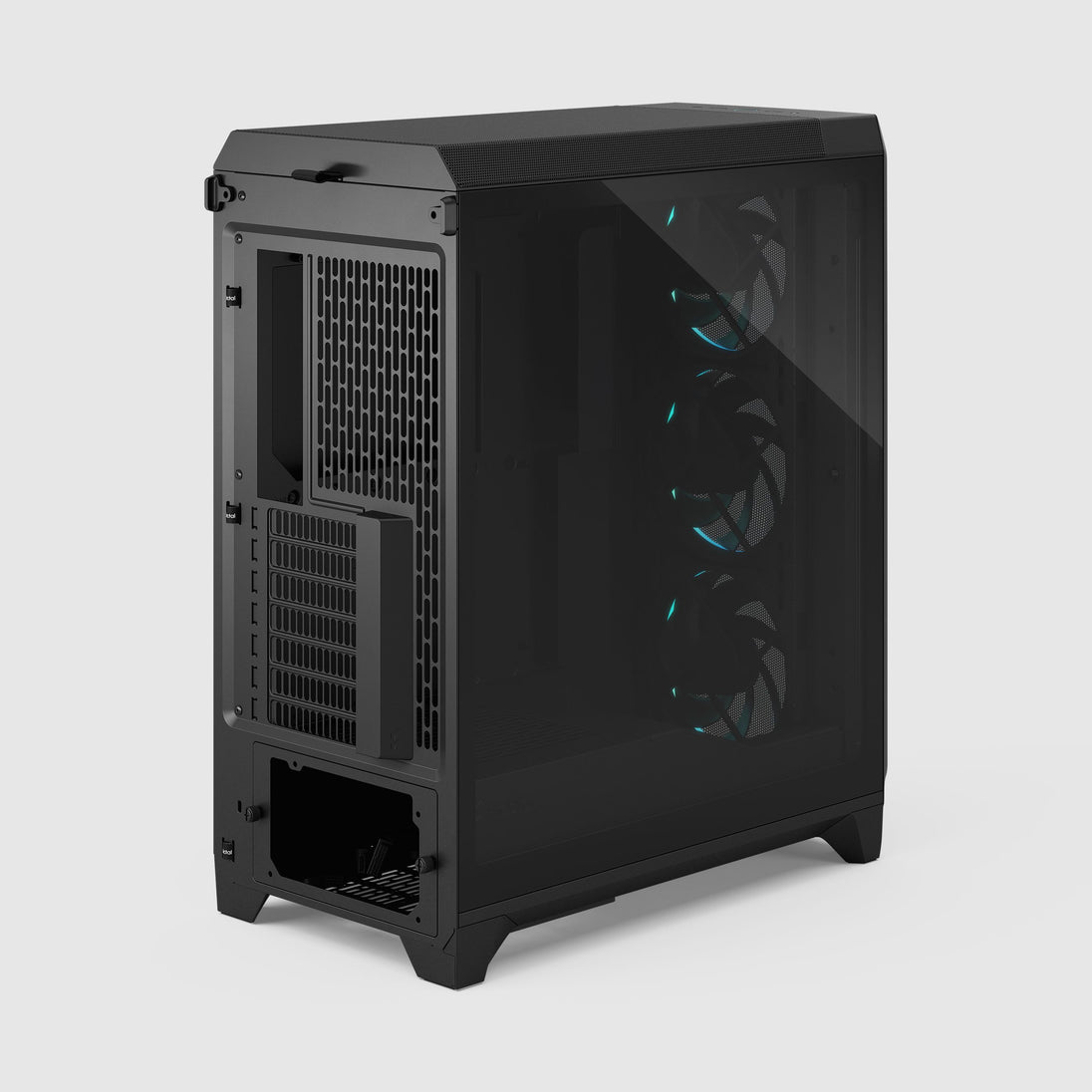 Fractal Design Meshify 3 | PC case | RGB with 3 fans | Black TG Light Tint