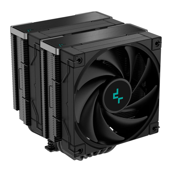 DeepCool AK620 ZERO DARK | CPU air cooler | Dual tower with 2 fans | Black