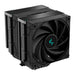 DeepCool AK620 ZERO DARK | CPU air cooler | Dual tower with 2 fans | Black