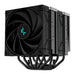 DeepCool AK620 ZERO DARK | CPU air cooler | Dual tower with 2 fans | Black