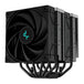 DeepCool AK620 ZERO DARK | CPU air cooler | Dual tower with 2 fans | Black