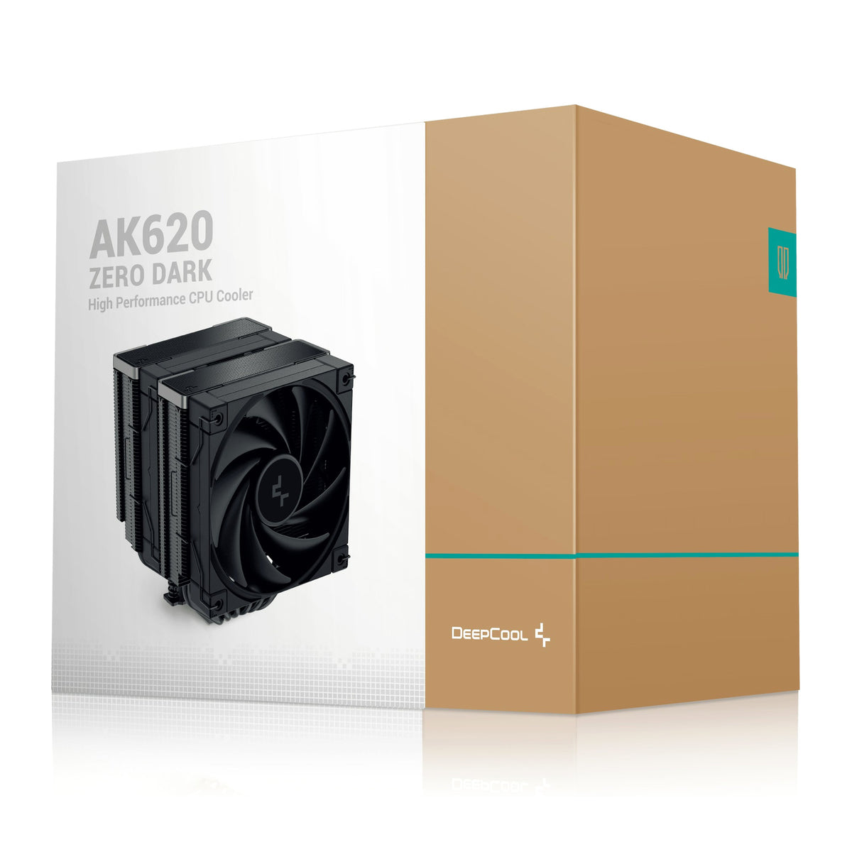 DeepCool AK620 ZERO DARK | CPU air cooler | Dual tower with 2 fans | Black