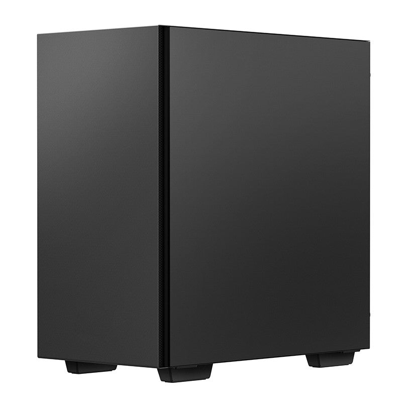 DeepCool MACUBE 110 | Micro-ATX Case with 400W PSU | Solid Side Panel | Black
