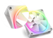 NZXT F140 RGB Duo Twin Pack | 140mm case fans | PWM RGB | White 2-pack