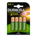 Duracell Recharge Plus | Rechargeable AA batteries | 1300mAh | Pack of 4