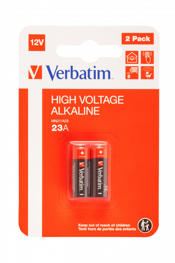 Verbatim 23AF MN21 | Alkaline battery | 12V | 2 pack